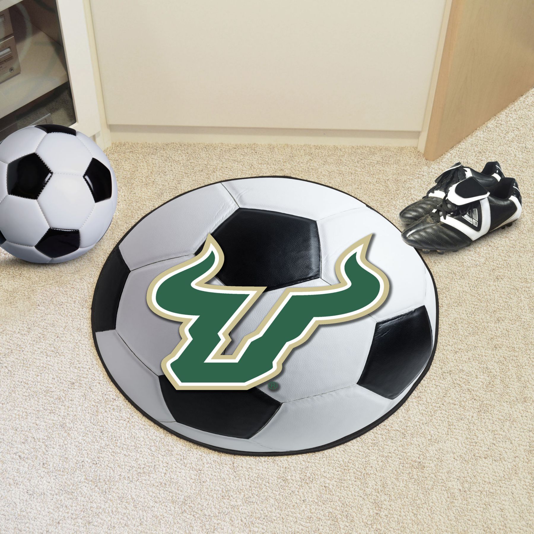 University of South Florida Soccer Ball Mat | Fanhood Gear 